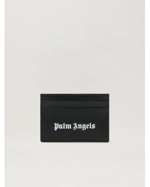 Palm Angels Classic Logo Card Holder - White