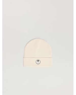 Palm Angels Palm Tree Beanie Off - Natural