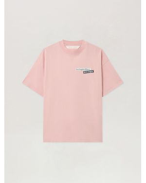 Palm Angels Paxlatimesgraphic Loose Tee - Pink