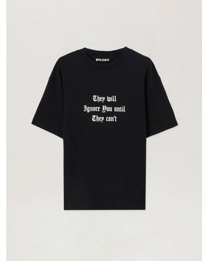 Palm Angels Statement T-Shirt - Black