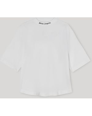 Palm Angels Classic Logo Over Tee - White