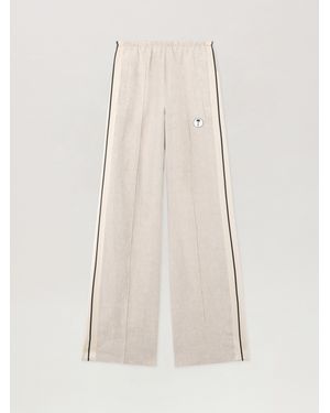 Palm Angels Tree Logo Track Trousers - Natural