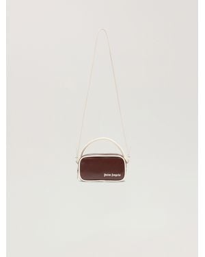 Palm Angels Classic Logo Crossbody Bag - White