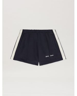 Palm Angels Classic Logo Track Shorts - Blue
