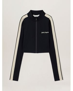 Palm Angels Classic Logo Training Jacket - Blue