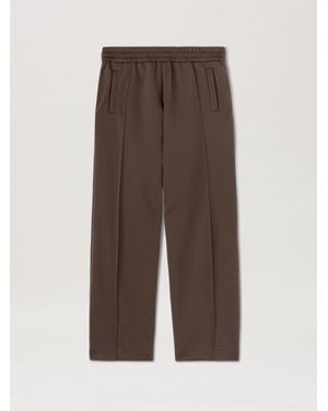 Palm Angels 'Back Curved Logo' Track Trousers - Brown