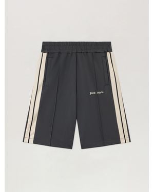 Palm Angels Classic Logo Track Shorts - Grey