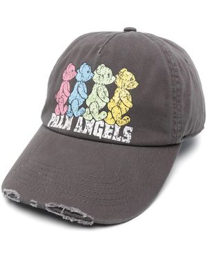 Palm Angels Crossroads Bears Cap - Grey