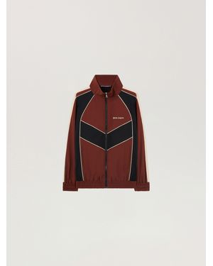 Palm Angels Hollywood Windbreaker Jacket - Red