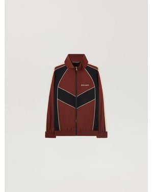 Palm Angels Hollywood Windbreaker Jacket - Red