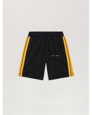 Palm Angels Classic Logo Track Shorts - Natural