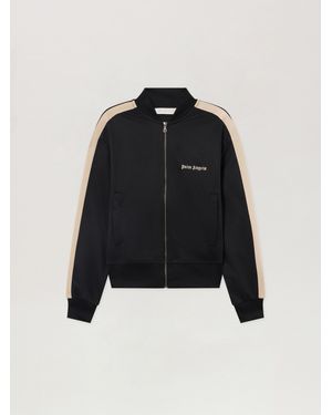 Palm Angels Classic Logo Track Bomber Jacket - Black