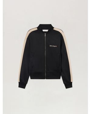 Palm Angels Classic Logo Track Bomber Jacket - Black