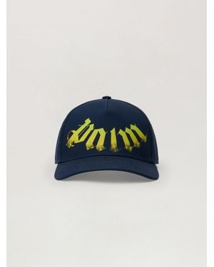 Palm Angels Big Logo Cap - Blue