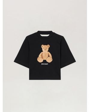 Palm Angels Bear Boxy T-Shirt - Black