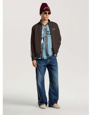 Palm Angels Classic Logo Track Jacket - Blue