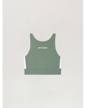 Palm Angels Training Track Top Sage - Green