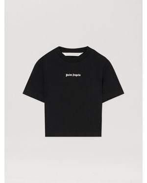 Palm Angels Classic Logo Baby Tee - Black