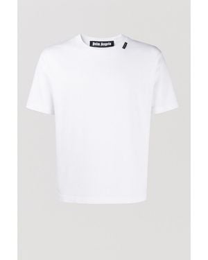 Palm Angels Essential Crewneck T-Shirt - White