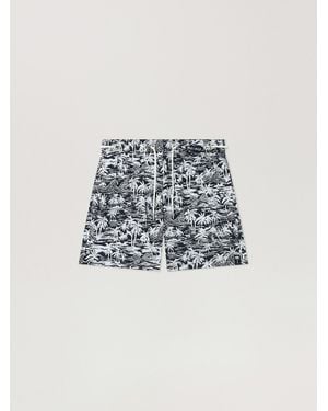 Palm Angels Palm Waves Swim Shorts - Multicolour