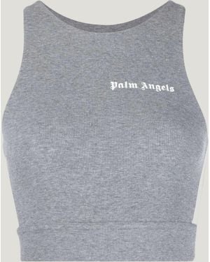 Palm Angels Training Track Top - Gray