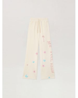 Palm Angels Feel High Sweatpants - White