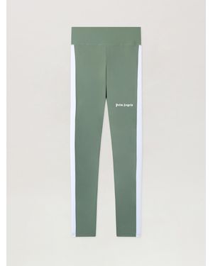 Palm Angels Training Track Leggings - Green