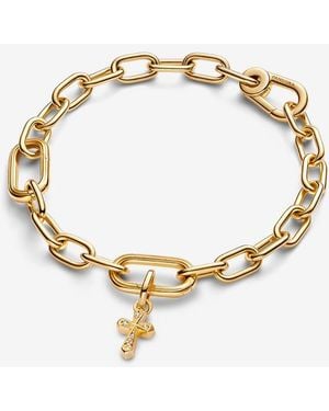 PANDORA Sprankelende Kruis Mini Hangende Bedel - Metallic