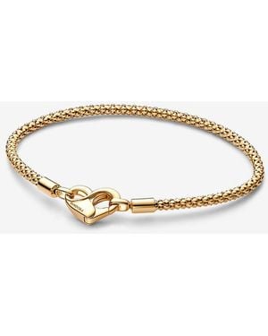 PANDORA Moments Studded Chain Bracelet - Metallic