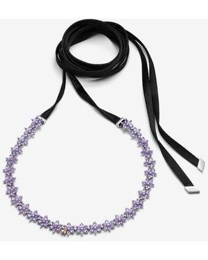 PANDORA Bridgerton Herbarium & Bee Choker - Black