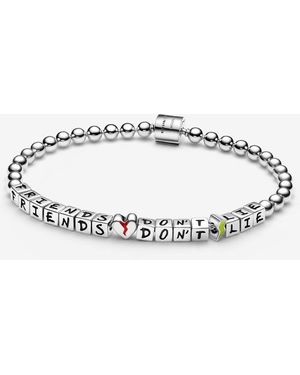 PANDORA Stranger Things Friends Don'T Lie Bracelet - Metallic