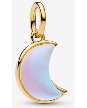 PANDORA Sparkling Crescent Moon Dangle Charm - Blue