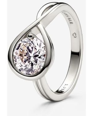 PANDORA Infinite 14K Lab-Grown Diamond Ring - Metallic