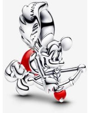PANDORA Disney Mickey Mouse Cupid Charm - White