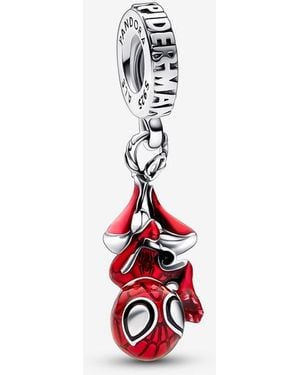 PANDORA Marvel Hanging Spider- Dangle Charm - Red