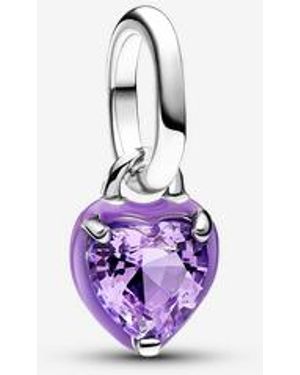 PANDORA Me Chakra Heart Mini Dangle Charm - Purple