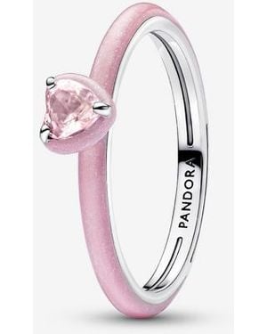 PANDORA Chakra Heart Ring - Pink