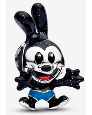 PANDORA Disney Oswald Sterling Silver Moments Bunny Charm 794021c01 - Blue