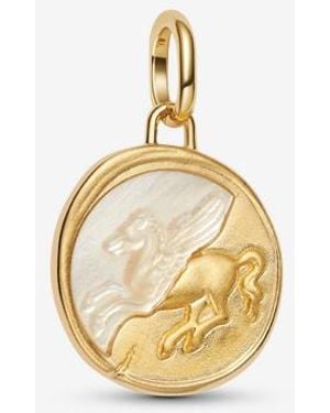 PANDORA Pegasus Medallion Charm - Metallic