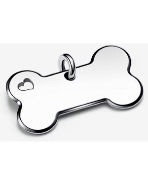 PANDORA Dog Bone Pet Collar-label - Metallic