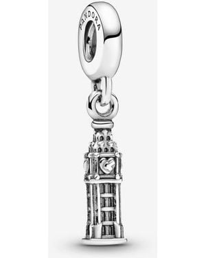 PANDORA London Big Ben Dangle Charm - Metallic