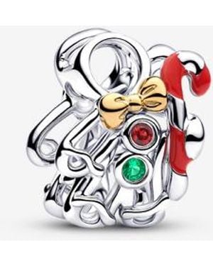 PANDORA Gingerbread Openwork Charm - White
