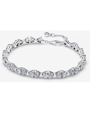 PANDORA Bow Chain Bracelet - Metallic