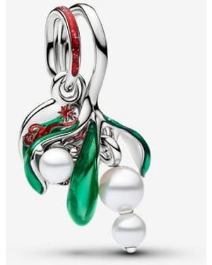 PANDORA Mistletoe Dangle Charm - Blue