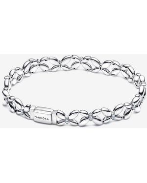 PANDORA Butterfly Link Bracelet - Metallic
