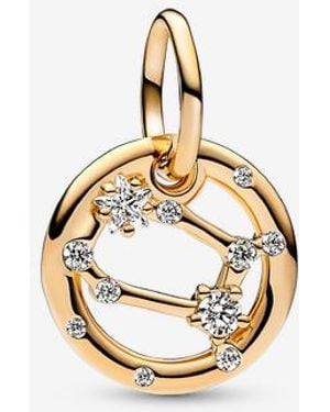 PANDORA Gemini Zodiac Dangle Charm - Metallic