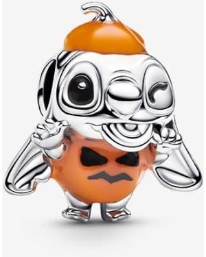 PANDORA Disney Stitch Halloween Pompoen Bedel - Wit