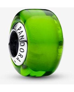 PANDORA Mini Murano Glass Charm - Green
