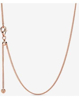 PANDORA Curb Chain Necklace - Metallic