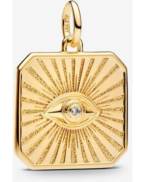 PANDORA Pat Mcgrath The Mystic Eye Lab-Grown Diamond Dangle Charm - Metallic